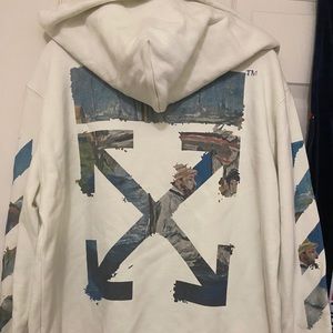 Off-White hoodie men's SZ XL
